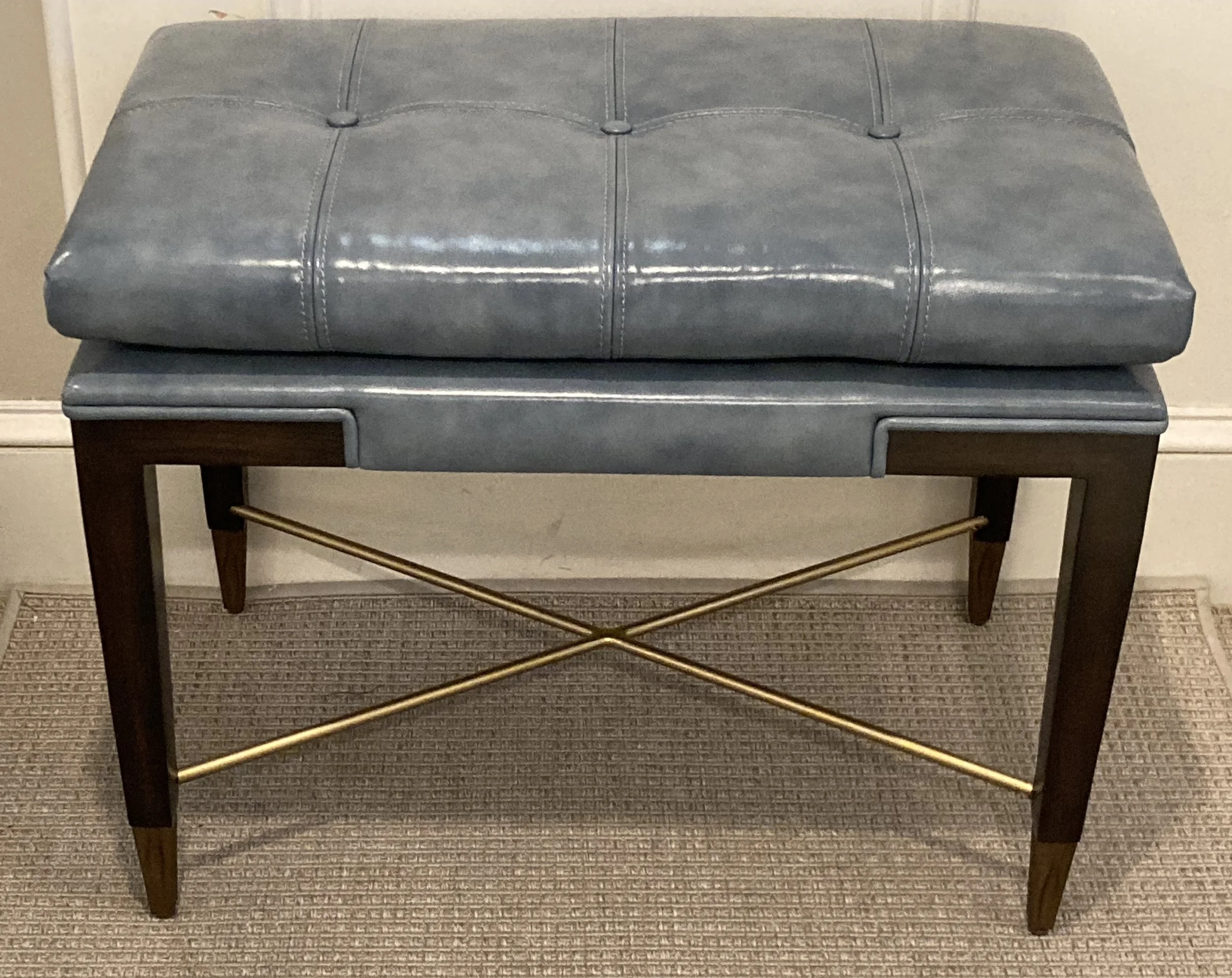 Bourges Leather Bench $695