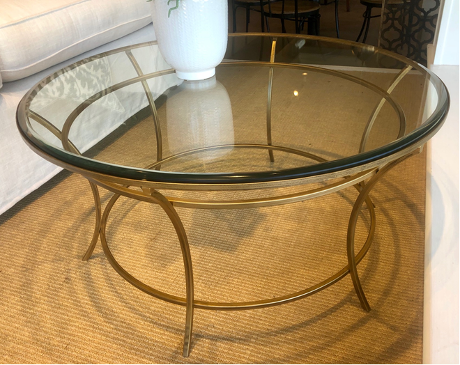 Brass &amp; Glass $975