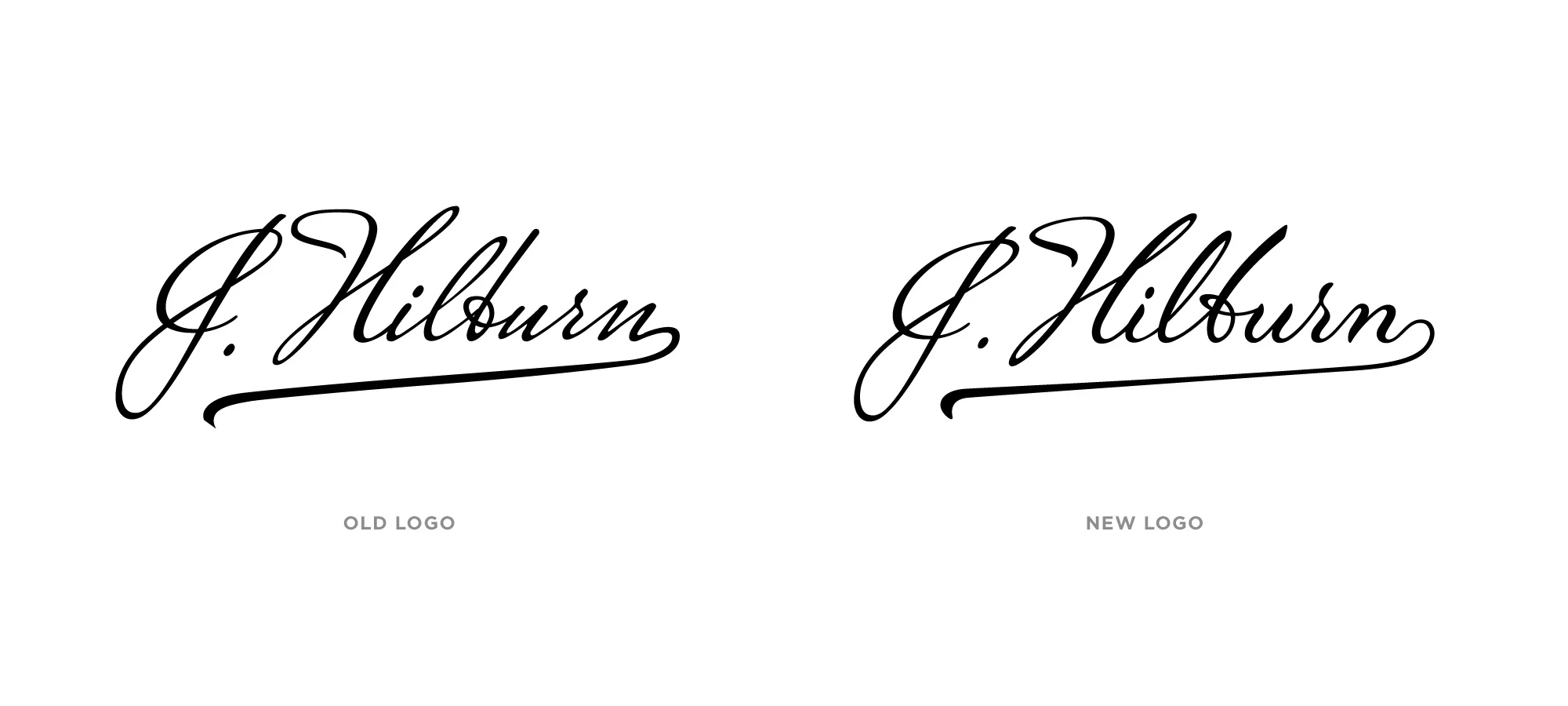 While the overall shape of the old logo was nice, the individual letterforms needed work.