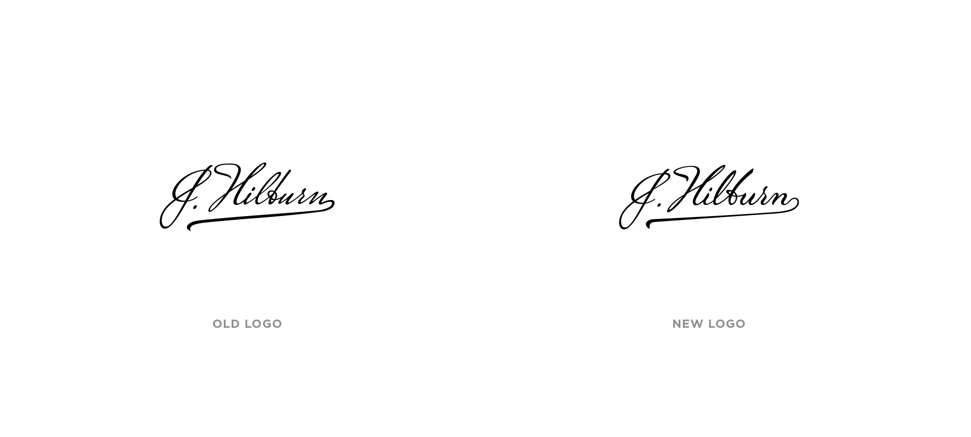 New logotype reads more clearly at smaller sizes.
