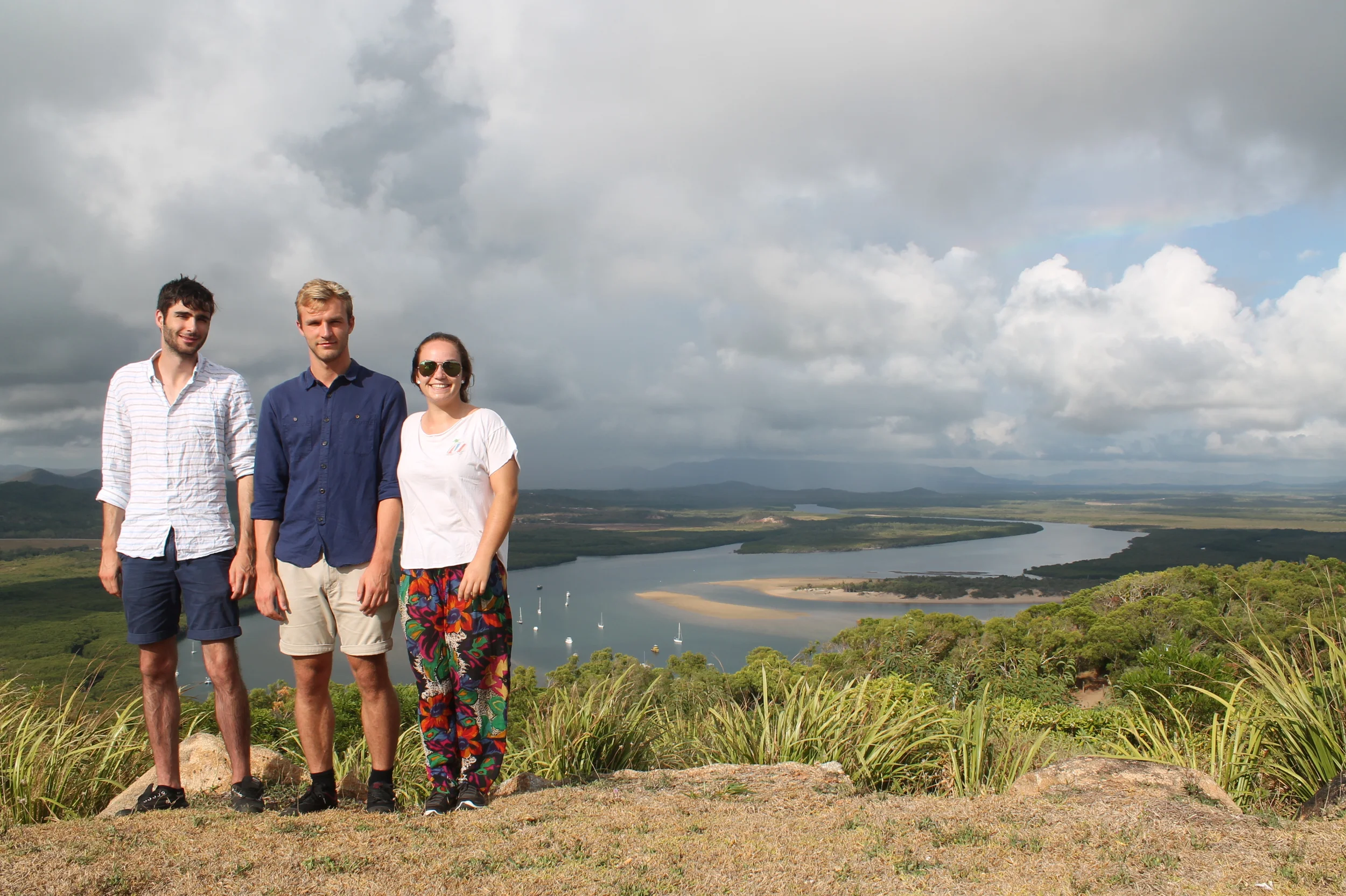 CYLC Aurora Interns at Cooktown Lookout – on country visit for Olkola People land hand-back ceremony
