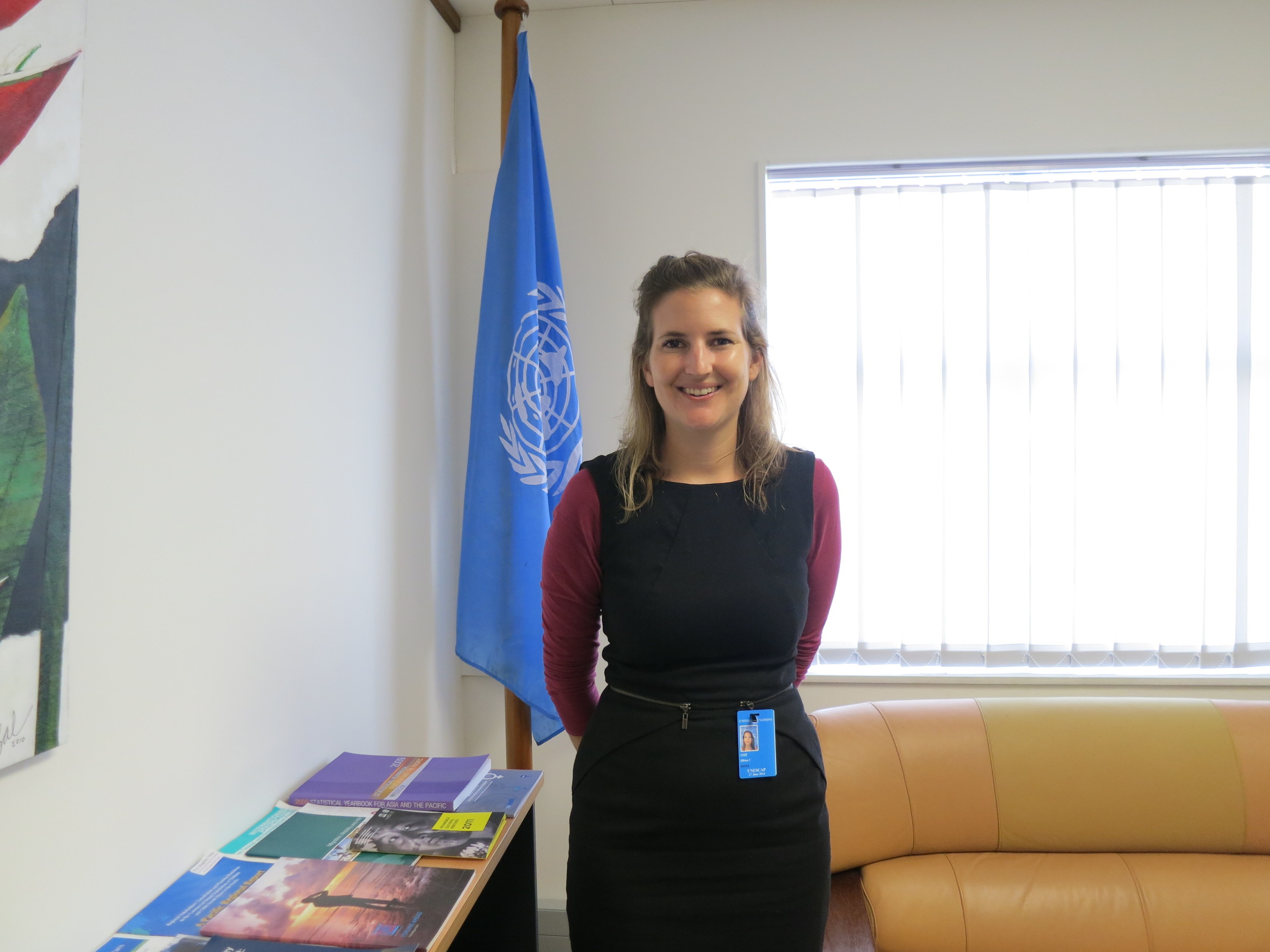 Jillian Ash at UNESCAP