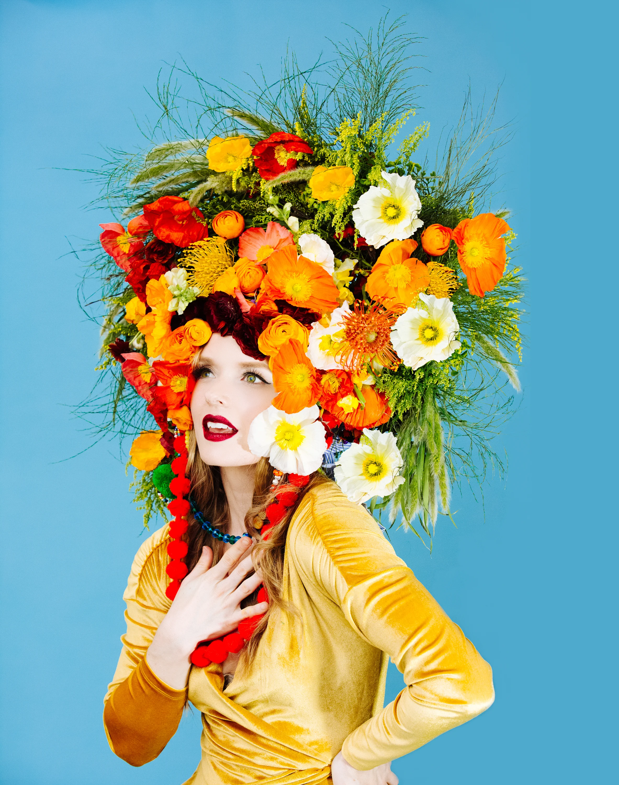 Model: Meredith Ostrowsky Photographer: Alena Mealy Makeup x Hair: Sasha Glasser Stylist: Danica Kennedy