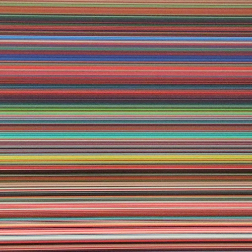 A portion of the Gerhardt Richter digitalized painting at the Tate Modern