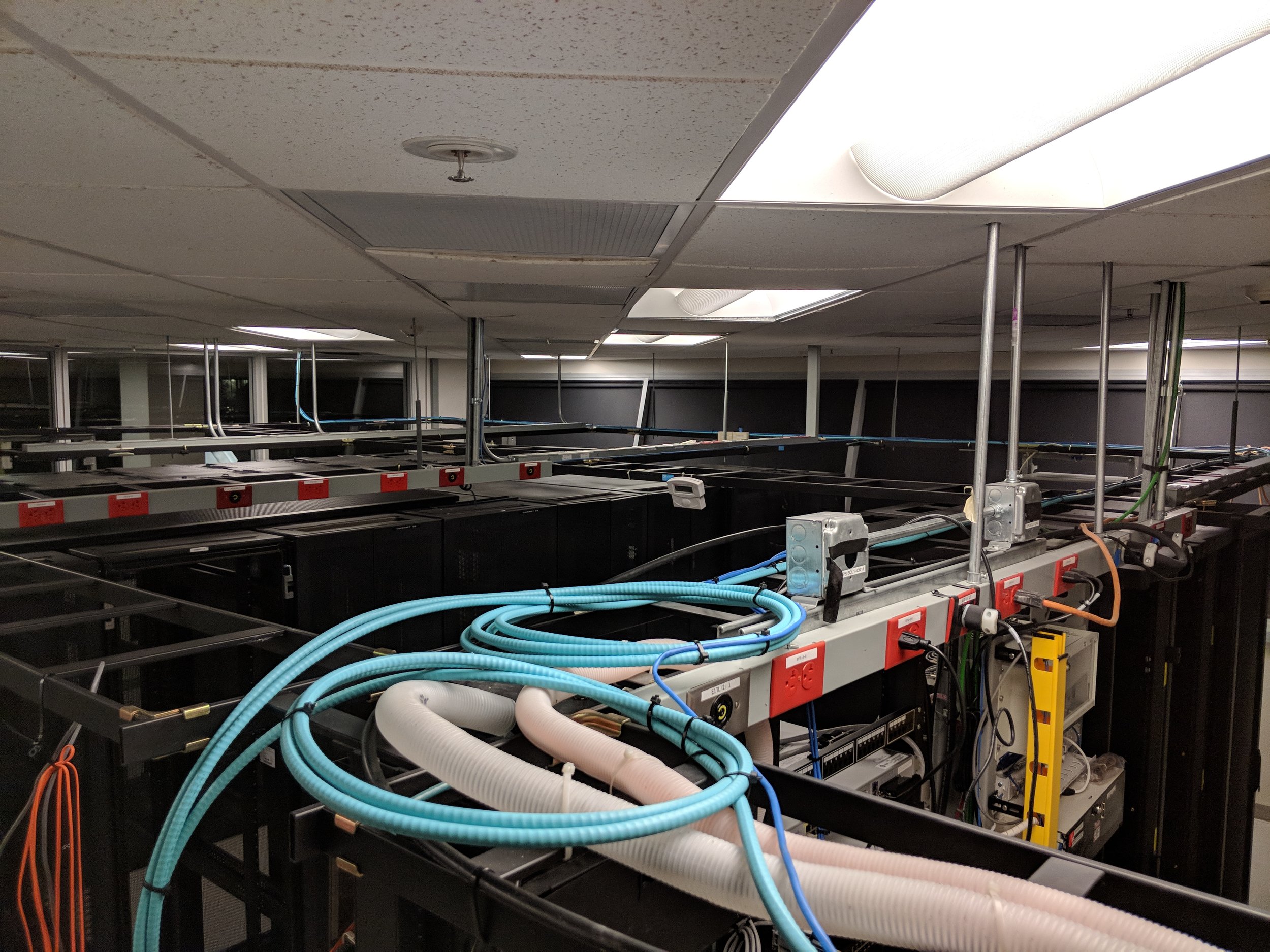 50,000 sq. ft. commercial office space - Cat6 and fiber optic WiFi infrastructure