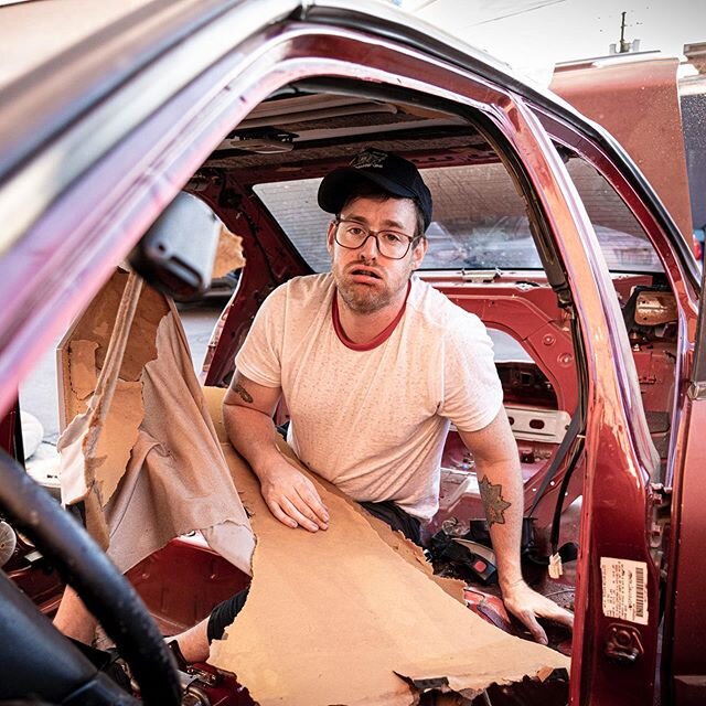 A little taste of how we made a pizza in a car on #GMM
My deep love of pizza gave me the strength, will, and wisdom to mostly pull this off with only one trip to Urgent Care.

Photo by @zack.rezowalli