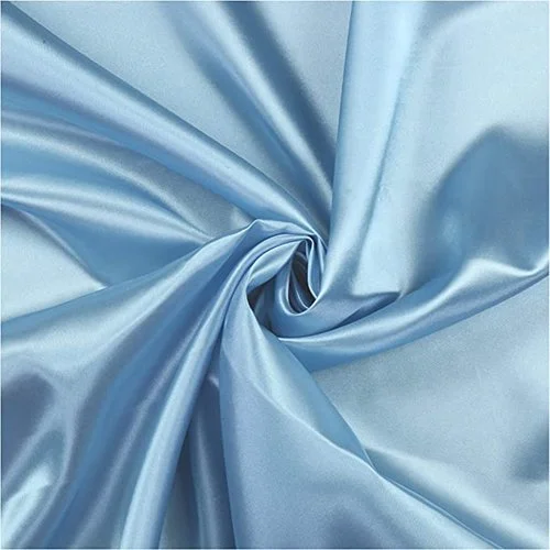 Icy Blue Satin Fabric (Copy)