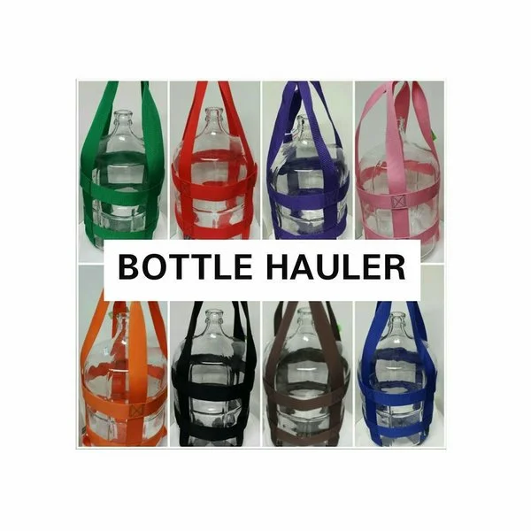 NEW Bottle Hauler - Glass Carboy Carrier - 1, 3 & 5 Gallon - Assorted Colors