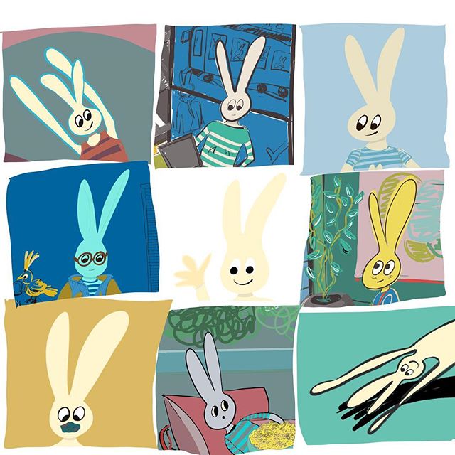 The faces of Leaf the Yoga Bunny. A project I&rsquo;ve been working on addressing health, yoga and interior spaces. This little guy is like a mood ring, having his ups and downs just like any of us.
🐰
How often do you find yourself travelling and ne