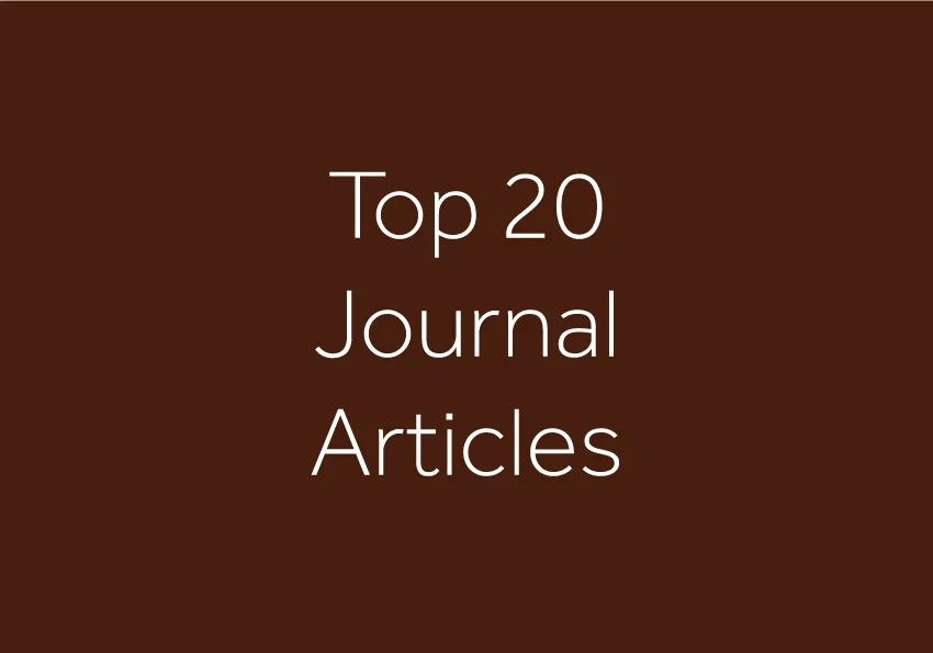TOP 20 ARTICLES BRITISH GESTALT JOURNAL ARTICLE