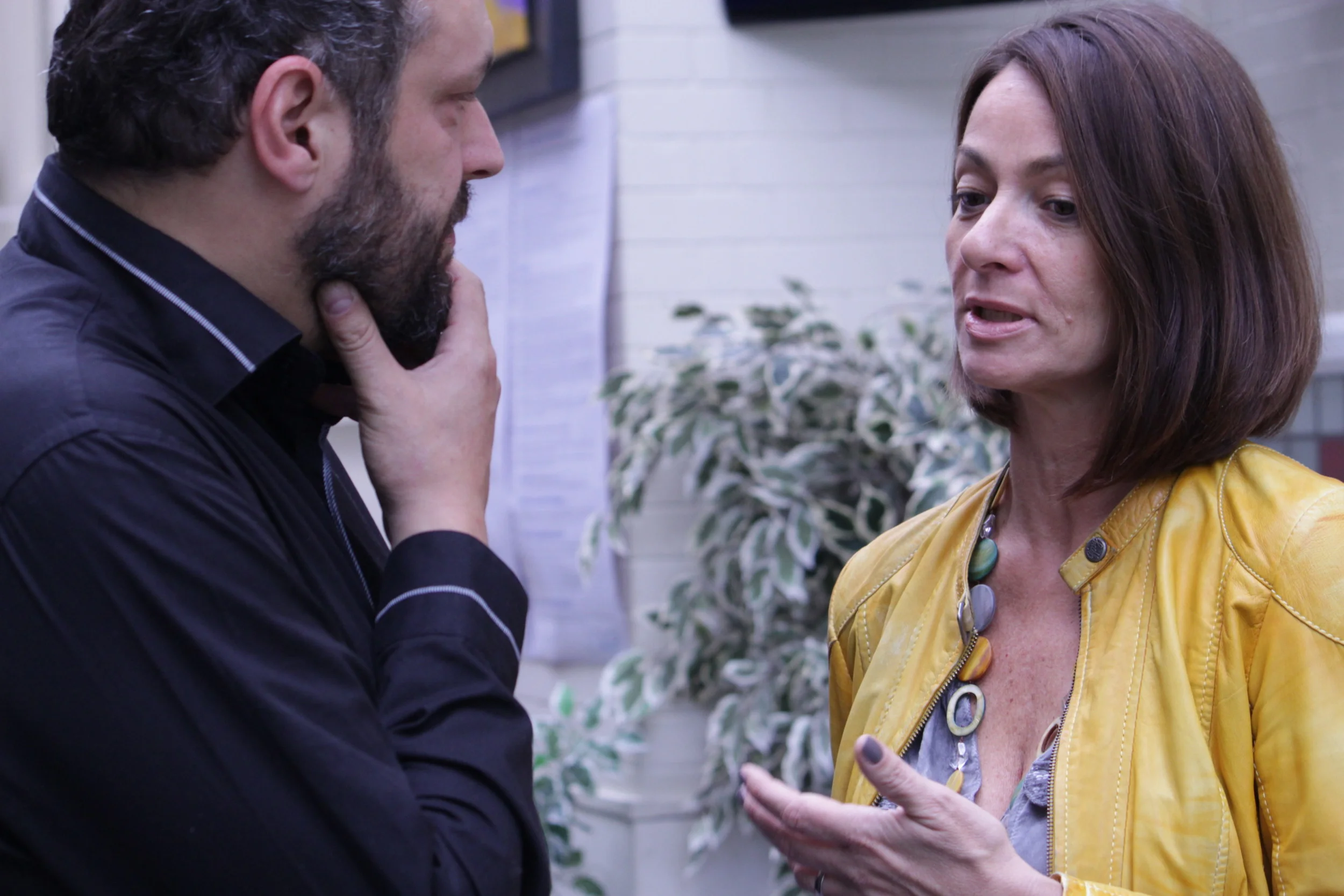 Jan Roubal and Beatrix Whimmer. Image Courtesy of British Gestalt Journal. 