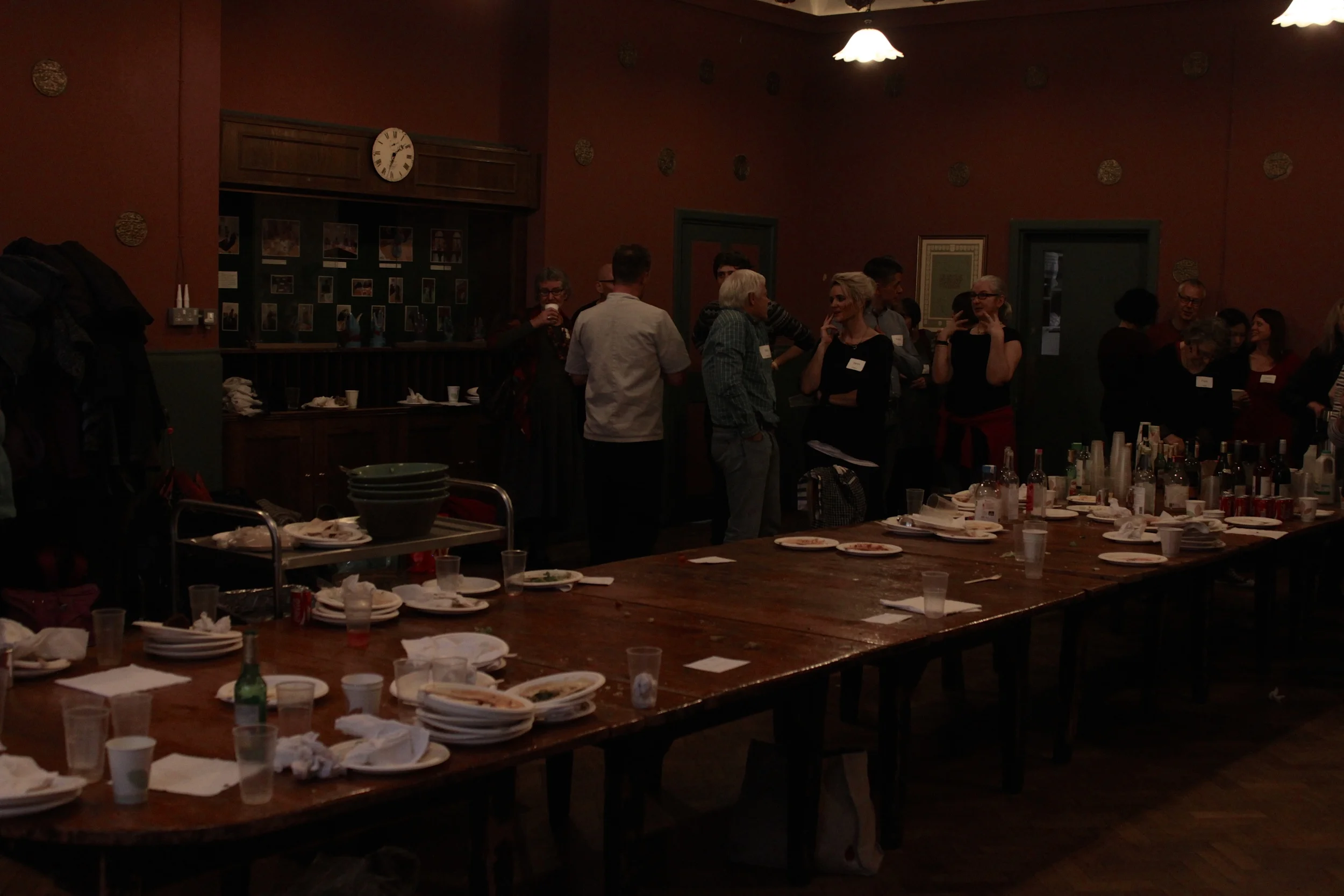 Lunch provided by local chefs. Image courtesy of the British Gestalt Journal. 