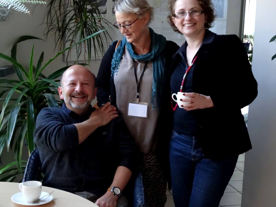 Piotr Mierkowski, Krystyna Ablewicz and Renata Mizerska. Image courtesy of PTPG. 