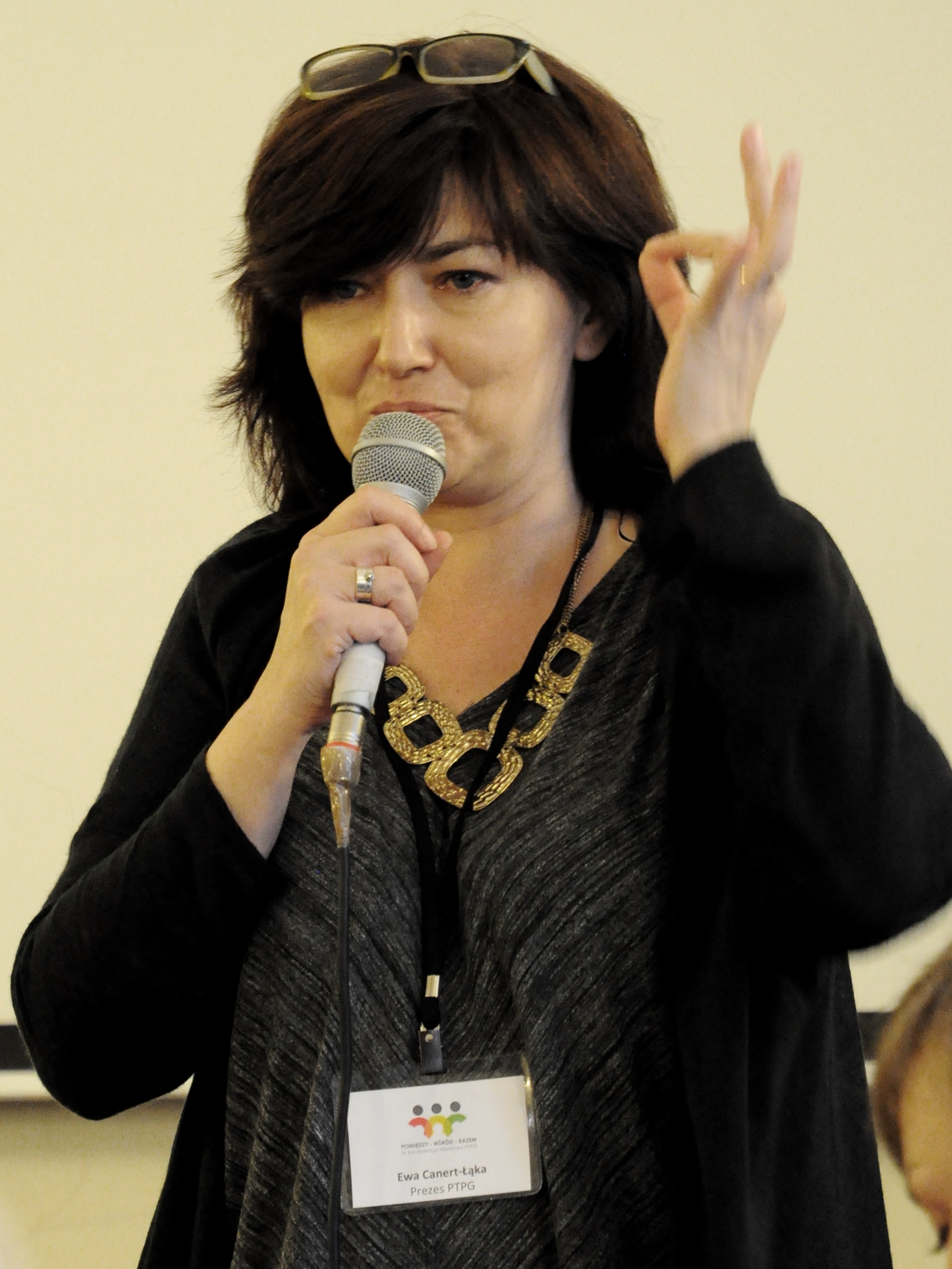 Ewa Canert-Łąka. Image courtesy of PTPG. 