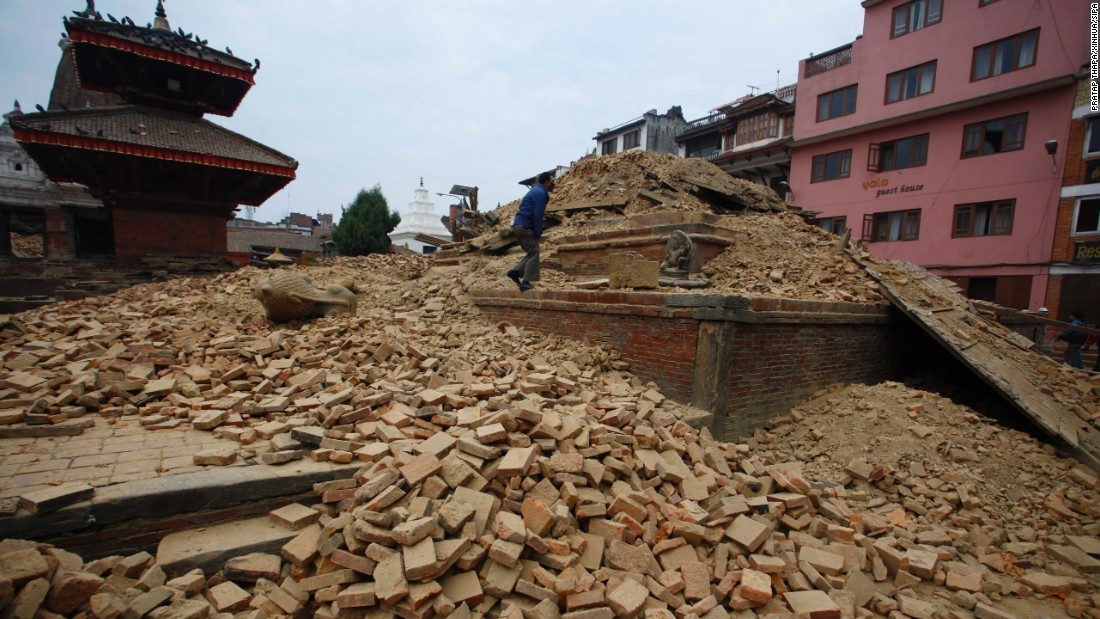 Durban Square Patan - after the 2015 earthquake