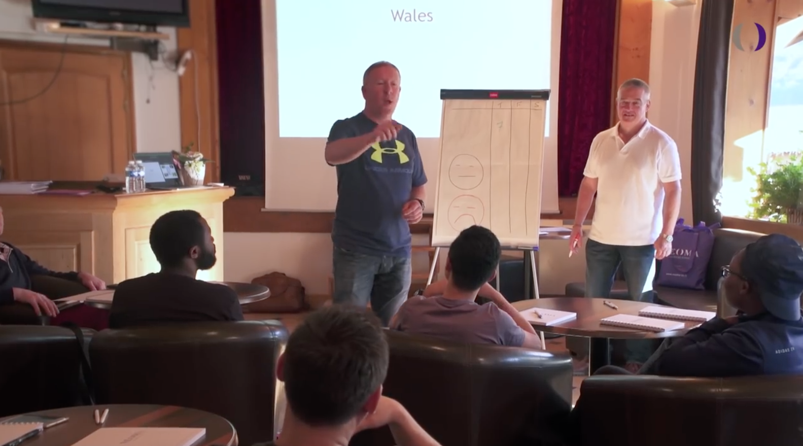 Neoma, morzine, september 2016 with elite sports coach andy mccann of dna definitive