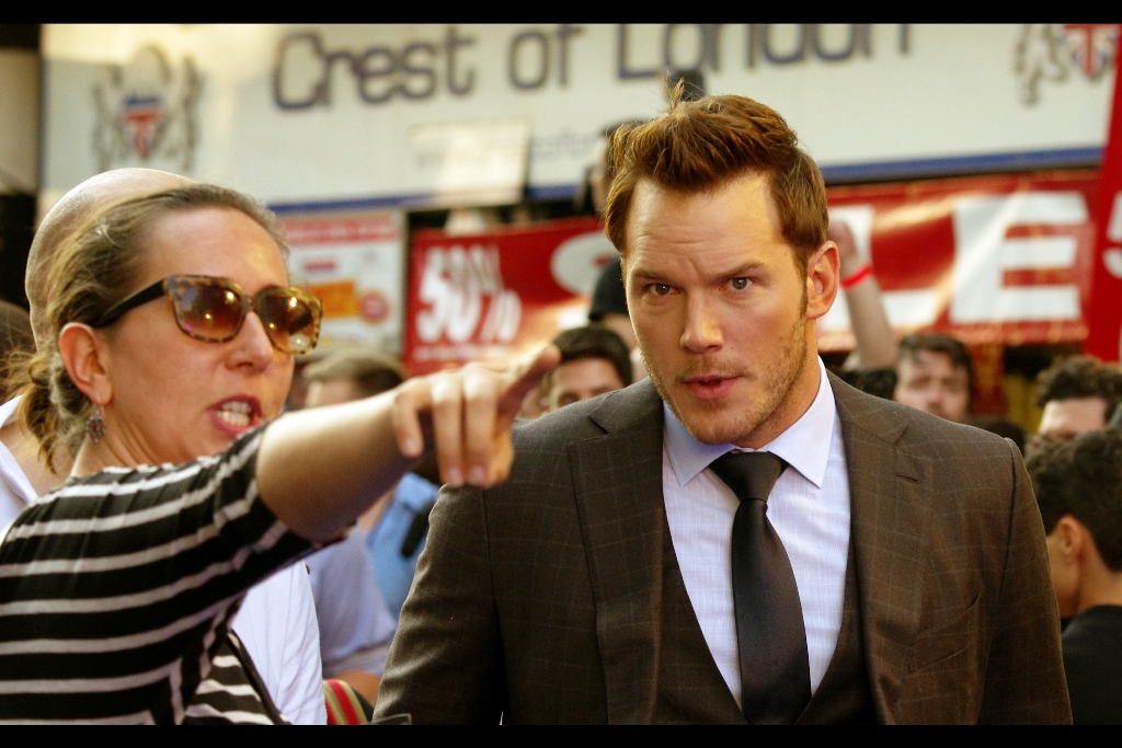 "Please, Chris. You gotta go to that six year old kid in the crowd over there and give him a hug. He's the biggest fan of The Lego movie" "Are you sure? The guy I'm looking at looks closer to forty to me". Shut up. The Lego Movie was truly awesome. For ALL ages.