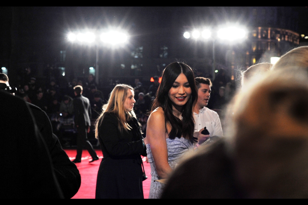 Late arrival but triumphant nonetheless was Gemma Chan who plays the similarly named 'Amy Chang' in the film. A quick scan of imdb reveals she has been in numerous movies and TV shows, none of which I've watched. I choose not to apologise for the fact that I don't watch much TV, though.