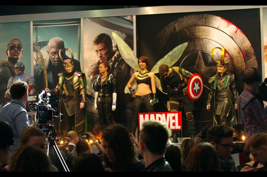 With a mere hour or so to go, they judged the finalists of a Superhero Cosplay competition. I kept trying to convince everyone I'm a dead ringer for Marvel boss Kevin Feige, but they cruelly don't consider him to be a superhero. I beg to differ - he's actually managed to make me vaguely optimistic about Guardians Of The Galaxy.