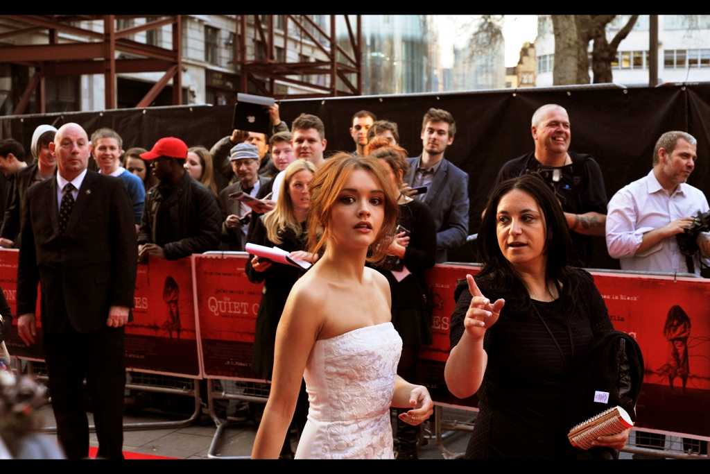 "When Sam Claflin shows up, please don't get him to sign ALL of your Hunger Games stuff. It'll make both of you uncomfortable, plus you could have done that on set"