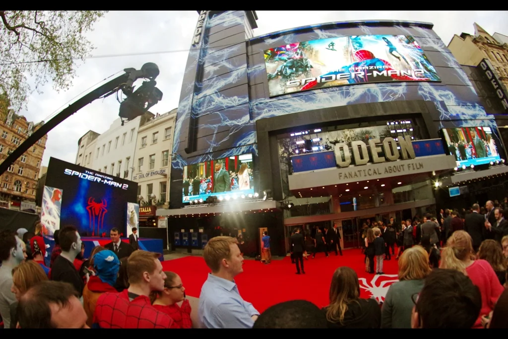 My spot isn't actually all that bad, and Sony have certainly spent pretty big on this particular premiere, from the custom carpet to the three-axis premiere setup that stretches to a cinema on the other side of the 'Square.