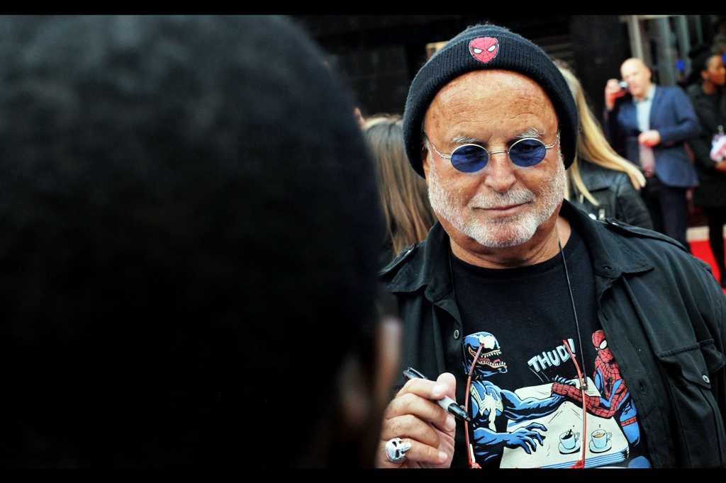 Avi Arad is one of four (five?) producers of this film - but he's particularly noteworthy as he's produced Marvel movies from all three major studios to own portions of the movie rights. X-Men with Fox, Spider-Man with Sony, and Iron Man with Paramount. That's kind of like fighting with complete loyalty on three different sides of a war.