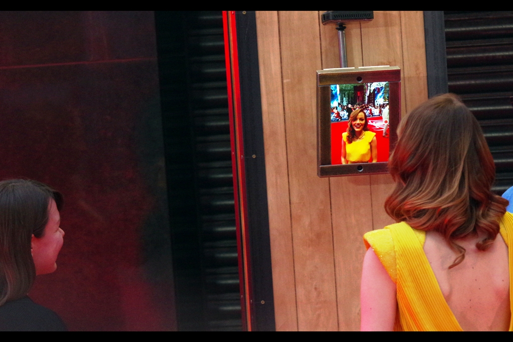 Oh, cruel fates. It seems Emma Stone can take better photos of herself on an iPad than I can of her using a top-end DSLR.