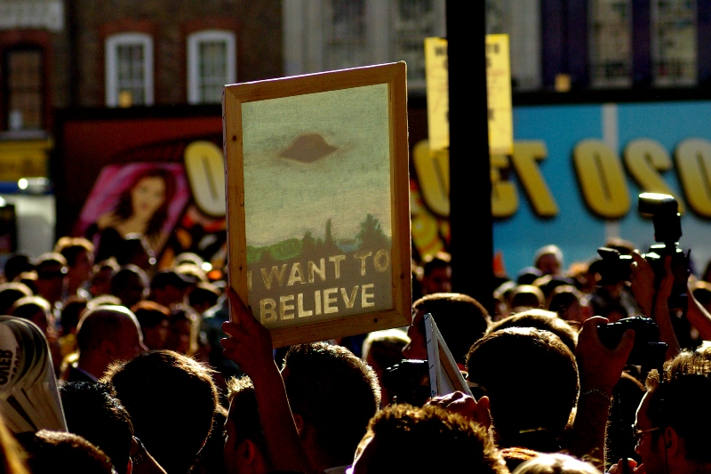 Cool placard: it's just shame about the movie reviews this film has been getting.