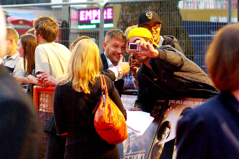 Yellow Cap guy and... somebody who is quite potentially less famous than Yellow Cap Guy is