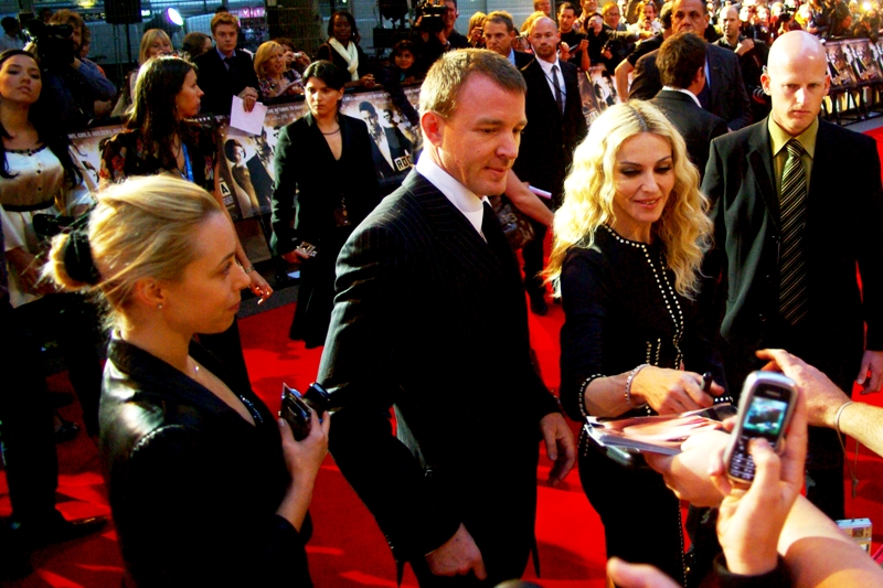 Aw yeah. In all seriousness, Madonna commanded more Red Carpet respect than any other star I'd previously attempted to photograph). You can't buy that kind of respect (though you can buy the security guards who make sure that respect is enforced...)