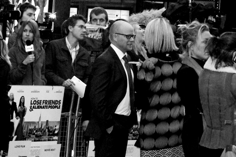 Author Toby Young, who wrote the autobiographical book upon which the movie is partially based. When I write my similar book, I will also be seeking to include a Megan Fox-style character. Preferably Megan Fox.