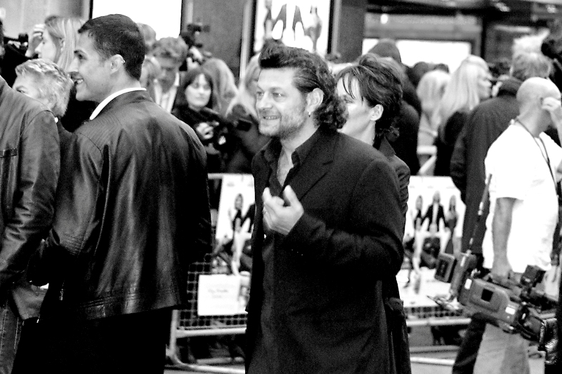 Actor / Motion Capture Subject Andy Serkis, who was Gollum in Lord of the Rings and King Kong in Peter Jackson's King Kong. He occasionally breaks stereotype and plays humans, too.