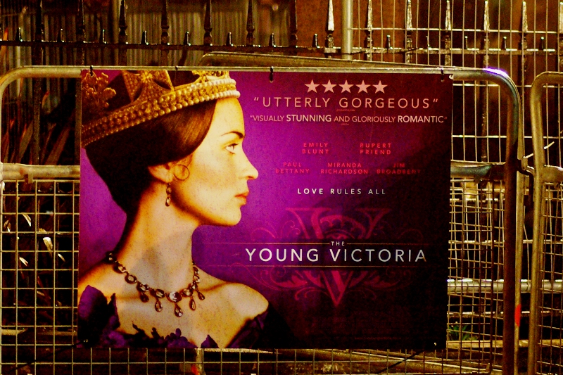 ' The Young Victoria'. So... I guess it's unlikely to feature helicpoter gunships or even a half-decent car-chase.