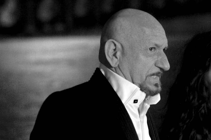 Ooh! And this is Actor and Academy Award Winner (Best Actor, 'Gandhi' (1982)) Sir Ben Kingsley. I did actually recognise him - was also in the movie 'Species'.