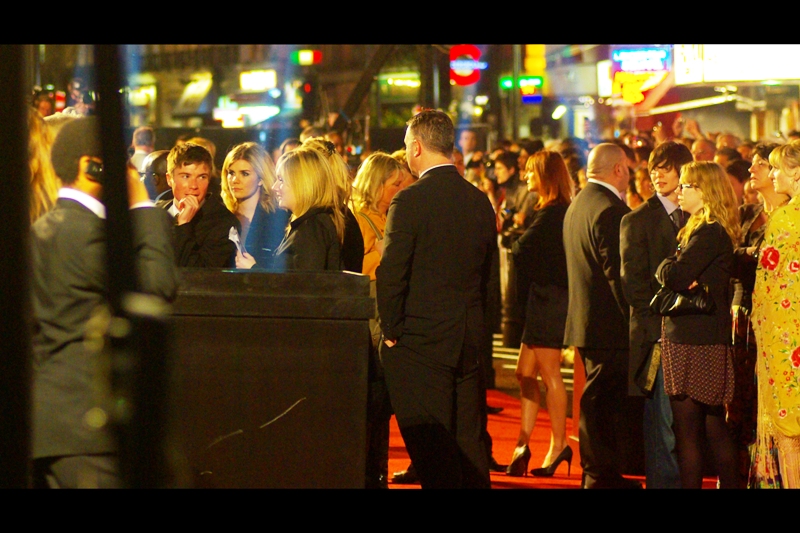 There was a time when the absence of Yellow Cap Guy from a premiere would cause me to worry. Now it simply makes me wonder what he knows that I don't. (He wasn't at this premiere....)