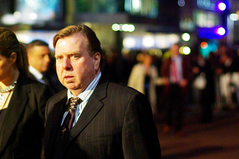 If you'd said Timothy Spall would be attending tonight's premiere I probably wouldn't have reacted. However if you'd said "Wormtail from Harry Potter" was coming I would have... well I would have come anyway. I'm kind of like that.