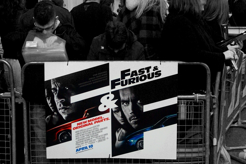 Fast & the Furious. It's the movie that reunites the key four castmembers of the first film in a movie that shares the same title but for the word 'The' and has the tag-line 'different model - same parts'. Cute.