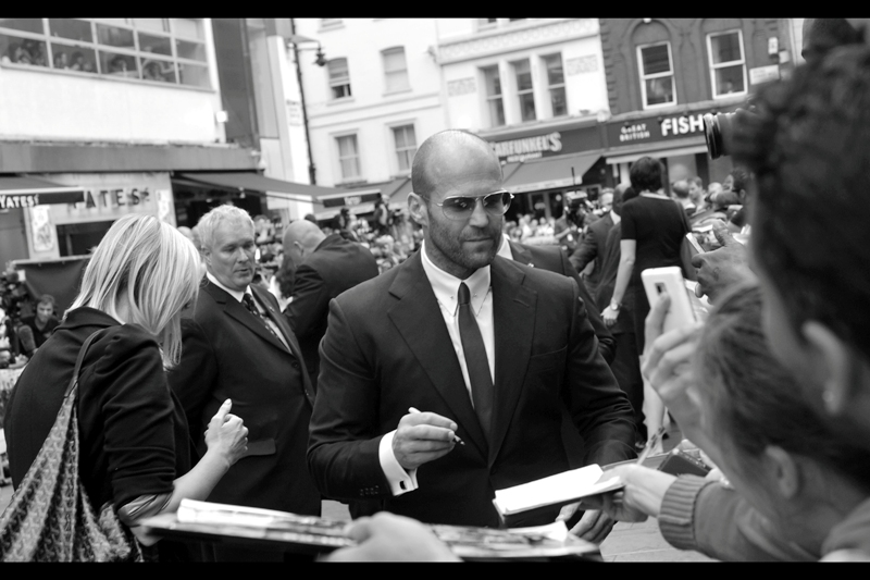 I got Jason Statham's autograph at the prior Expendables premiere back in 2012... as a balding white guy he's certainly a hero of mine. We have so few outside of Nobel Laureates and 60-70 year olds.