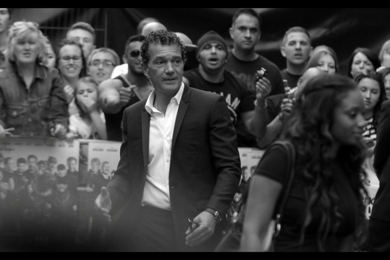 Meanwhile, in frankly astounding news, I've managed to photograph Antonio Banderas. Mostly not-blurry. I'll take it.