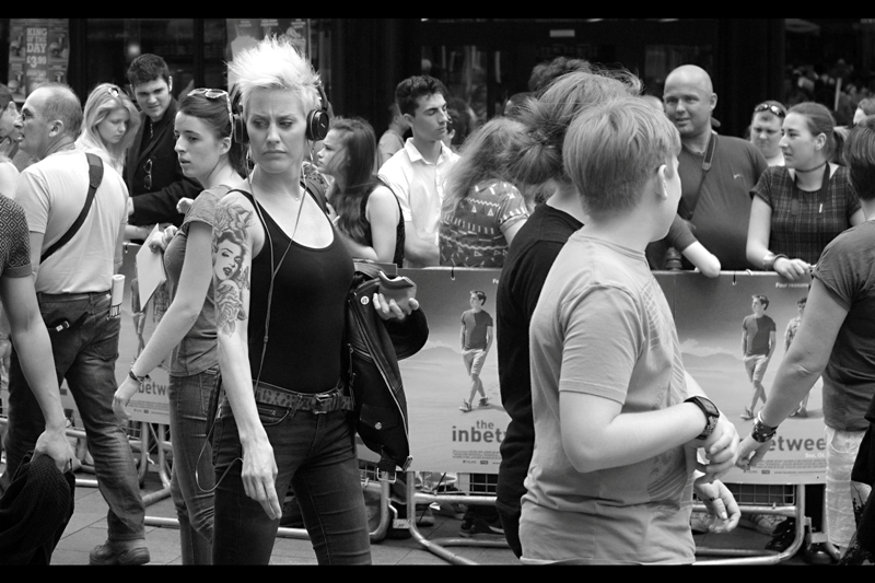 Is far too cool for This kind of premiere. Probably attended The Pudsey Movie a couple of weeks back ( "That Doggie is so Cute!!!"