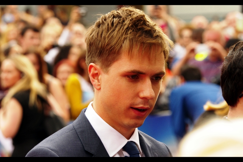 My carefully curated resources (plus the screaming girls near me) strongly imply that this is "Joe", aka Joe Thomas. He's best known for being in The Inbetweeners TV Show, The Inbetweeners Movie and Inbetweeners 2. Thanks for that, imdb.