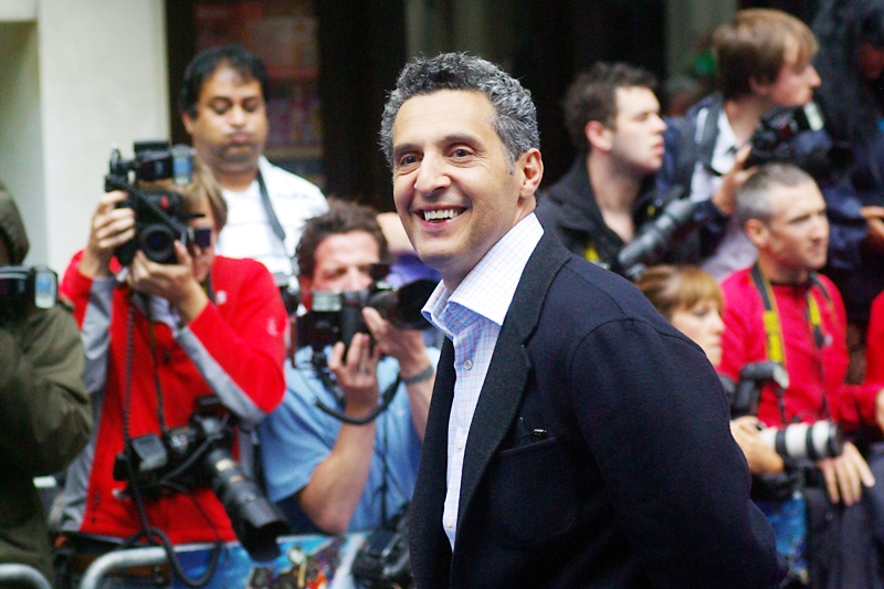 We have our first arrival - actor John Turturro, who may or may not have been wearing his awesome hawaiian boxers and 'Sector Seven' singlet under his suit....