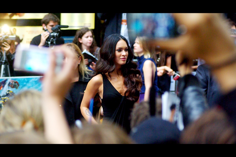 I'm still not entirely convinced Megan Fox is a good actress, but I am one hundred percent certain that most guys do not care. And her interviews are generally brilliant to listen to, so it's a rare case of liking the actress more than the characters. (And that's as good a pickup line as I'm capable of, ladies...)