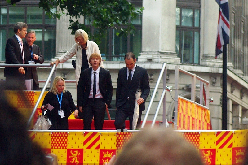  And here's a Big One - It's Rupert Grint, who plays Ron Weasley in the film(s). He's apparently had Swine Flu recently, but appears to be okay now. (Or, you know, highly contagious.)