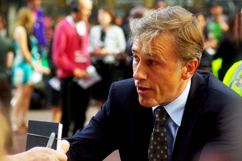 "You were snubbed by Quentin Tarantino too? Well, if it helps I can sign this as Quentin if you like!" . Christoph Waltz seems like a nice guy, although I decided not to take him up on his offer of a forged signature. (Me in 2014: A pity.. he's won two Oscars since then and it would be quite the unique memento...)