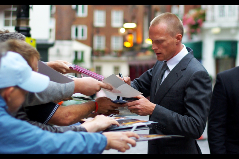 Paul Bettany is arguably even better known (or 'recognised') for his voice - he's the voice of Jarvis, Iron Man's "butler" in the Iron Man films. (Whether Paul Bettany's voice sounds like that out in the real world, I'm not going to say)