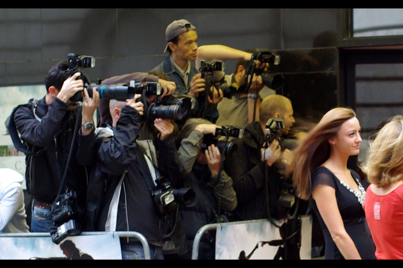 I know I've already posted a shot of the Wall O' Paps, but even though the lady isn't one of the stars, look at the hair! The hair! (I need to get out more...) - also the expression on the face of the Pap at the back.