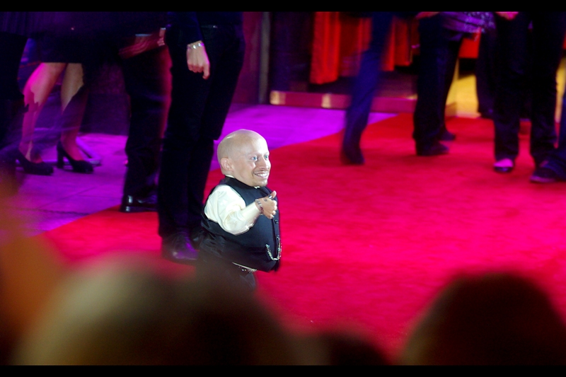 Verne Troyer is probably best known for being Mini-Me in the last two films in the Austin Powers trilogy... but for me he's better known for that cool scooter he rides!