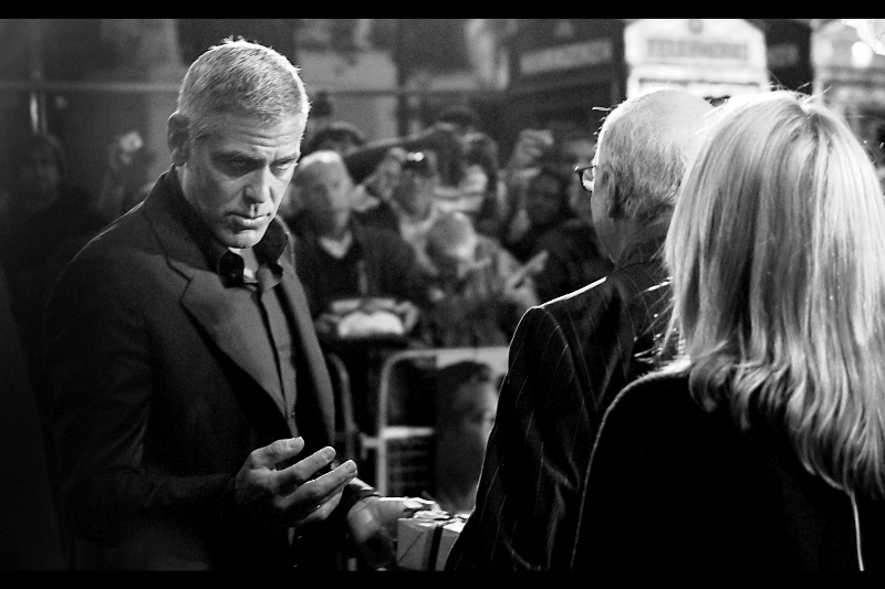 " AND that's WHEN I knew I should PURSUE a career IN act -ING" George Clooney. Acting.
