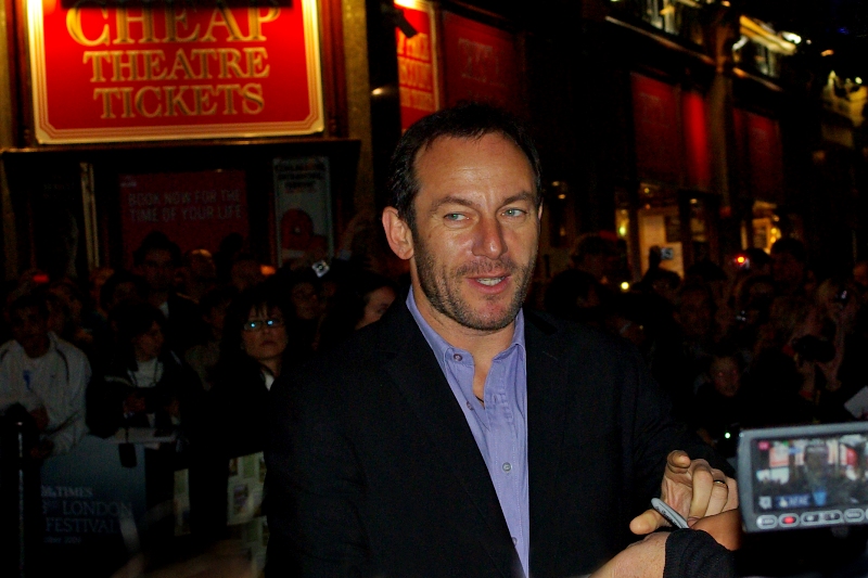 "I'm sorry, but I can't comment on whether Cheap Theatre Tickets are worth it" Actor Jason Isaacs is much more evil playing Lucius Malfoy in the Harry Potter films, where he dislikes Elves, Half-bloods and Polish people. (Or maybe that last one is just me.)